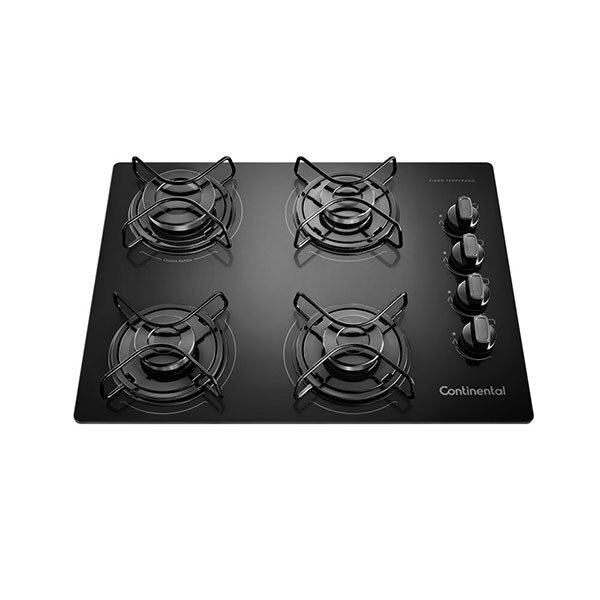 COCINA CONTINENTAL ANAFE A GAS, 4 QUEMADORES KC4GP