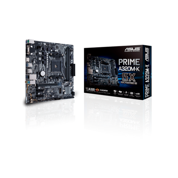 PLACA MADRE ASUS AM4 PRIME A320M-K V/S/R/HDMI/M2/DDR4/MATX