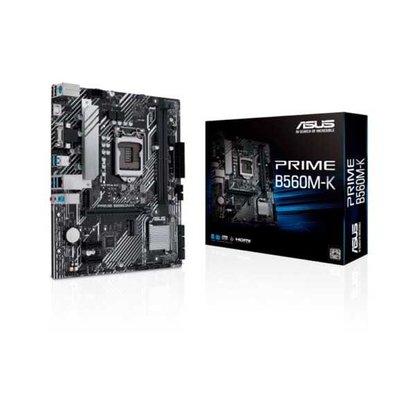 PLACA MADRE ASUS 1200 PRIME B560M-K V/S/R/HDMI/DDR4/2M2/USB3.2/MATX