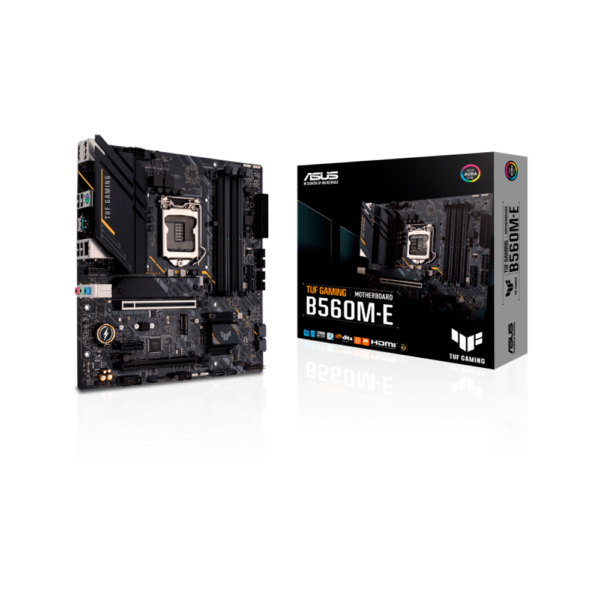 PLACA MADRE ASUS 1200 TUF GAMING B560M-E S/R/HDMI/DP/2M2/DDR4/USB3.2/MATX/AURA