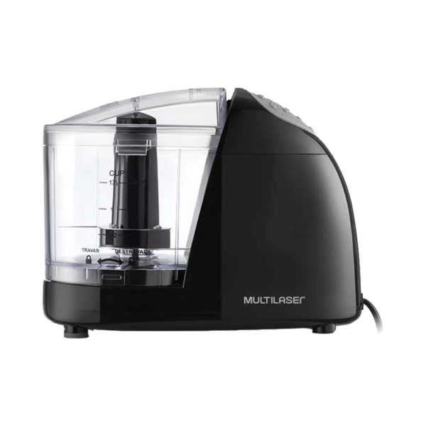 Mini Procesador Multilaser CE077 100W  Lamina Inox Negro