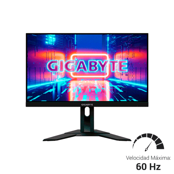 MONITOR 24" GIGABYTE GAMER G24F FHD IPS/2HDMI/DP/1MS/60HZ/178u00b0/NEGRO