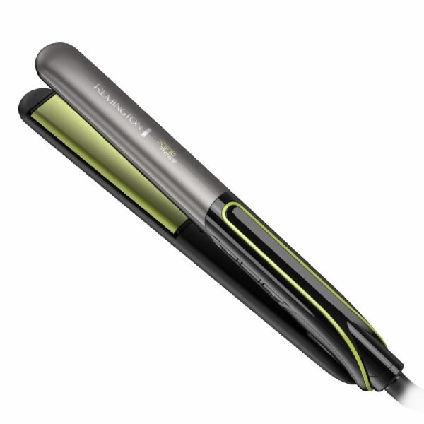 Alisador de pelo remington s-12a con aguacate + macadamia shine therapy