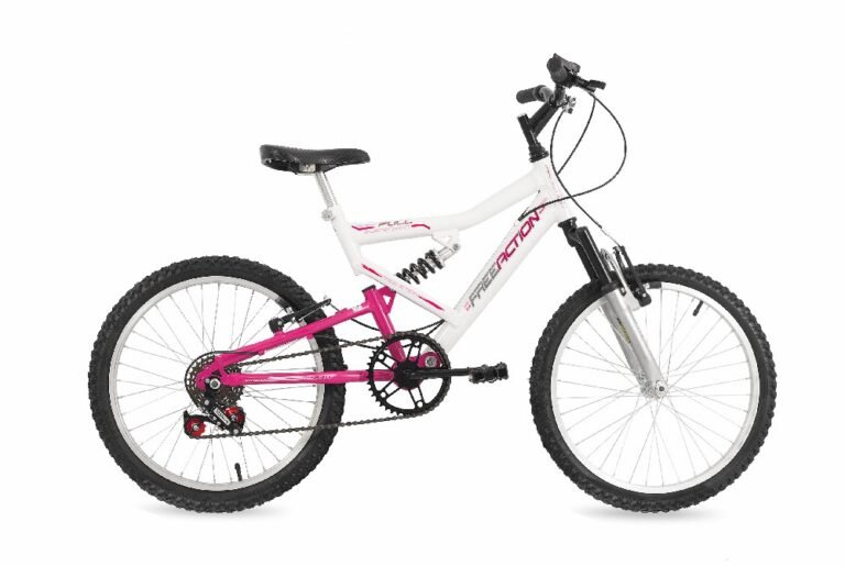 Bic free ac aro 20 full 6v fem v-brake blanco/rosa
