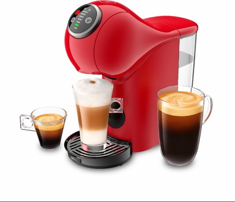 Cafetera dolce gusto moulinex genio s plus roja