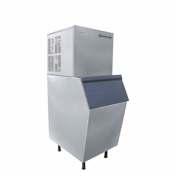 FABRICADORA HIELO ECOSILKON 128/250KG/24H CAP DEP 160 KG AC.INOX.  ZBL280