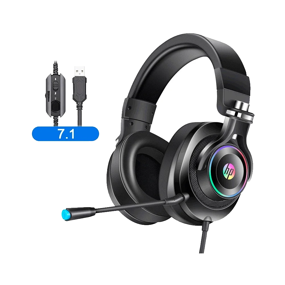 AURICULAR CON MICROFONO GAMER HEADPH USB /NEGRO FTXGH711