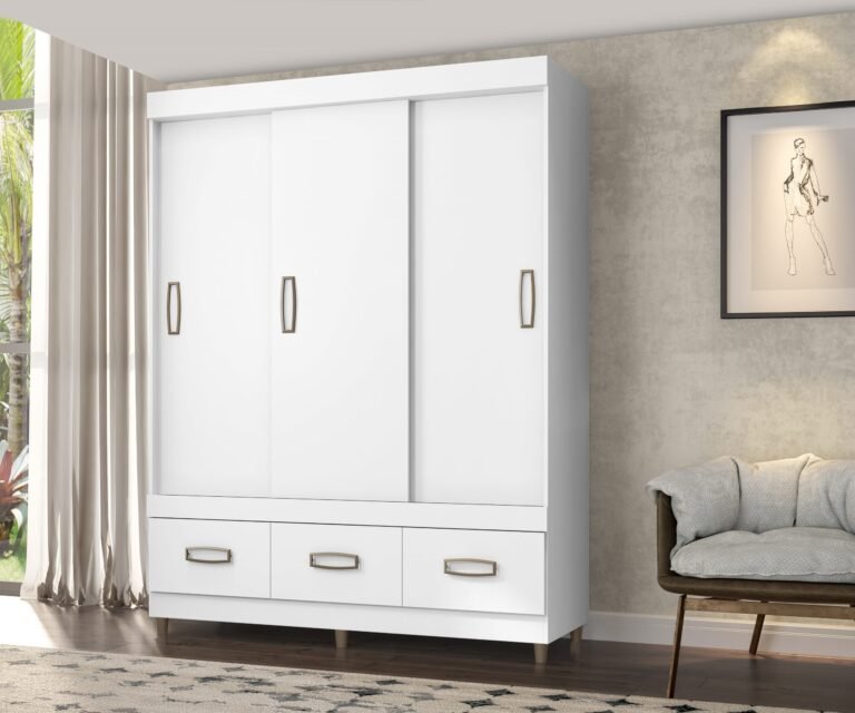 Ropero 20033 Blanco,Rosa Araplac