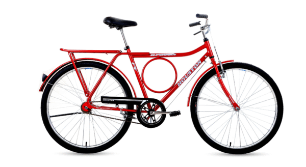 Bicicleta Super Forte Rojo Aro 26 Houston