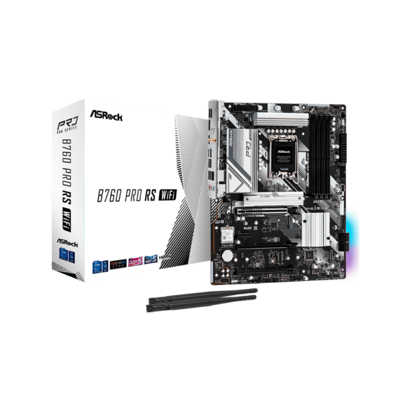 PLACA MADRE ASROCK 1700 B760 PRO RS WIFI DDR5 S/R/HDMI/DP/3M2/USB3.2/ATX