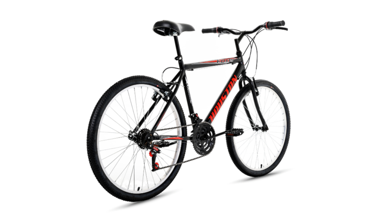 Bicicleta Foxer Hammer Aro 26 Negro/Ades Rojo Houston