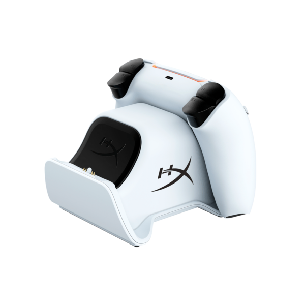 ESTACION DE CARGA HYPERX 51P68AA CHARGEPLAY DUO P/ 2 CONTROLES PS5 USB/BLANCO