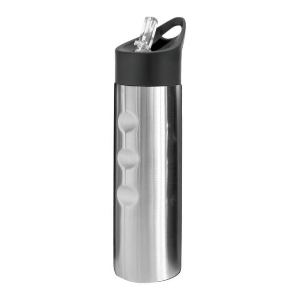 BOTELLA DEPORTIVA 750ML ACERO INOX. PLATEADA SELECTA
