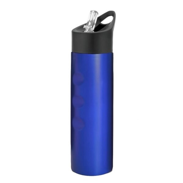 BOTELLA DEPORTIVA 750ML ACERO INOX. AZUL MATE SELECTA