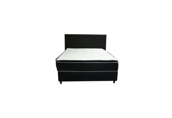 Somier Koala Dormilon Pt Negro 140X190 (Base+Colchon+Cabecera)