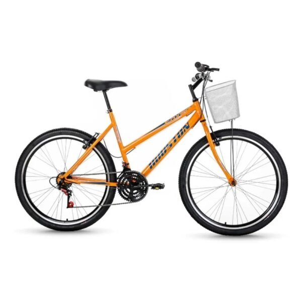 Bicicleta Foxer Maori Aro 26 Naranja Metal Houston