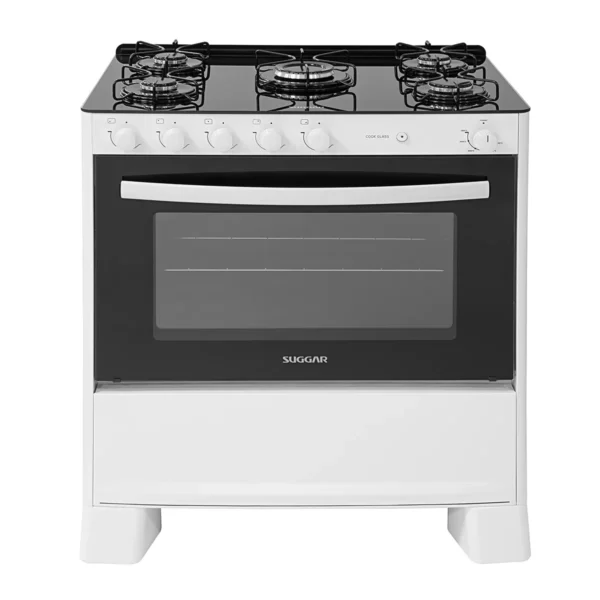 Cocina Suggar 5H Cook Glass Blanco
