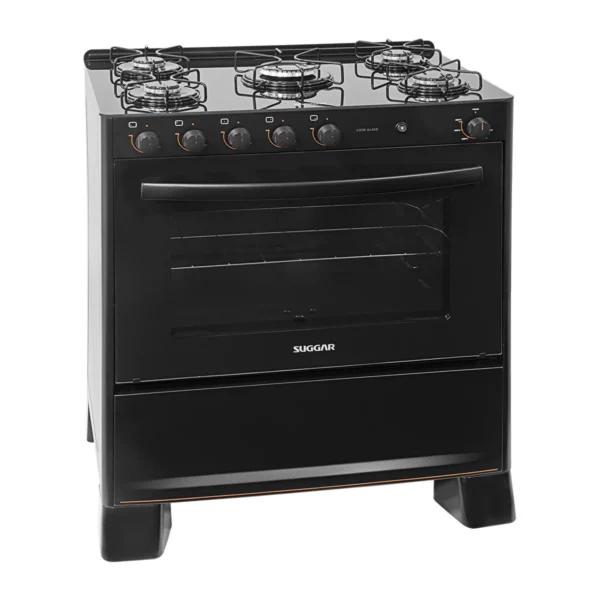 Cocina Suggar 5H Cook Glass Negro