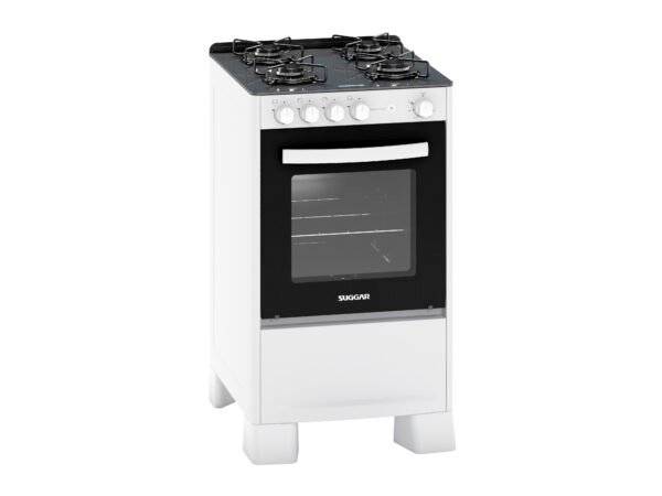 Cocina Suggar 4H Cook Glass Blanco