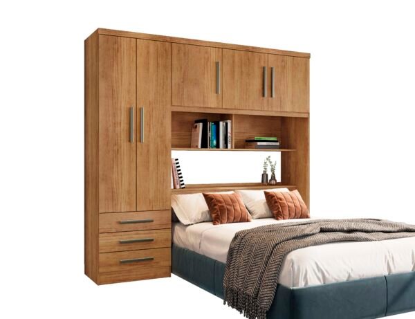 Ropero Con Cabecera Baúl Casal Mexico Rudrack