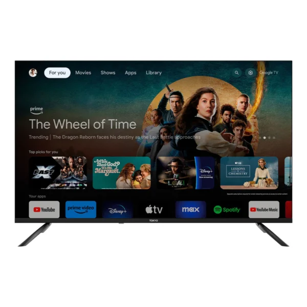 Tv Smart Tokyo 43" Fhd Google Frameless Con Chromecast