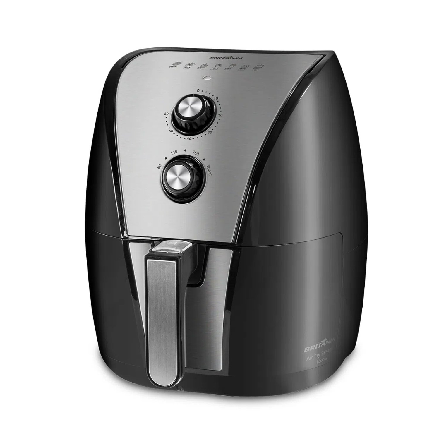 Freidora Air Fryer Britania 5 Lts Negro 220V Brf40Pi 2