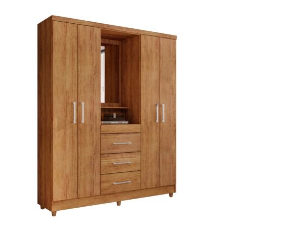 Ropero Capelinha Lyion Cedro/Areia  Rudrack