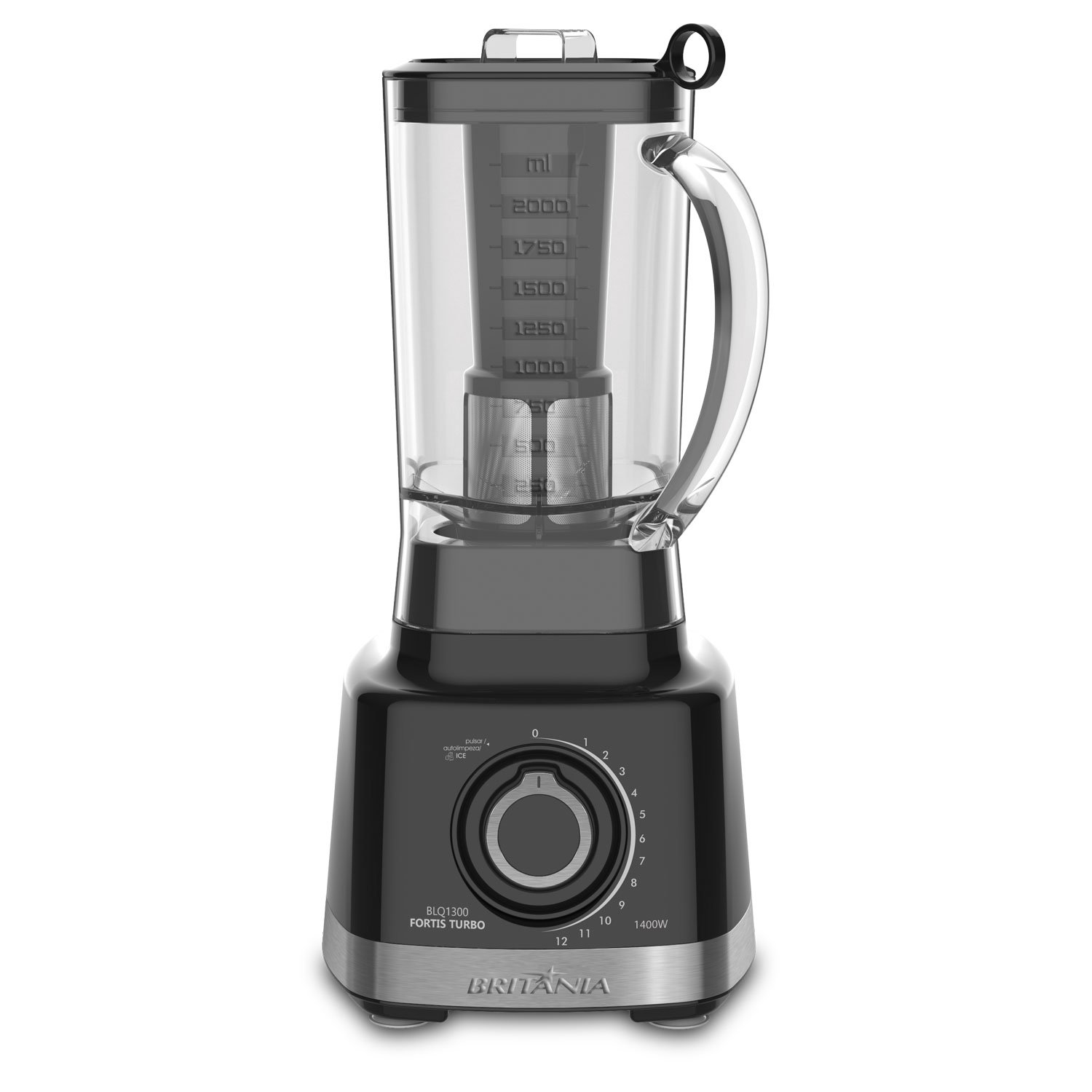 Licuadora Britania Blq1300 1400W 12V Negro 220V