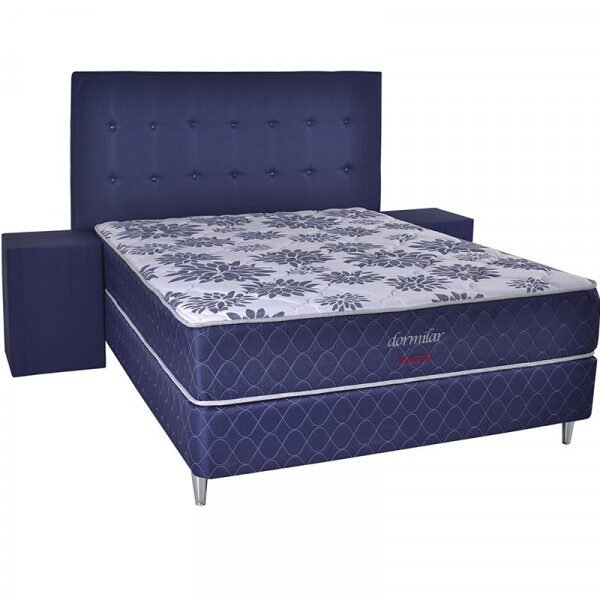 SOMIER DORMILAR 160X200 (BASE-COLCHON-PUFF-CABECERA)