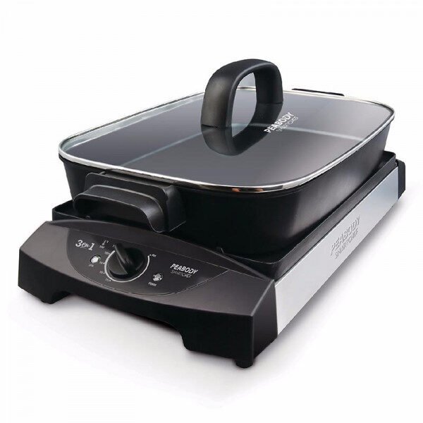 Grill Electrico 3 en 1 PE-GM001 Peabody