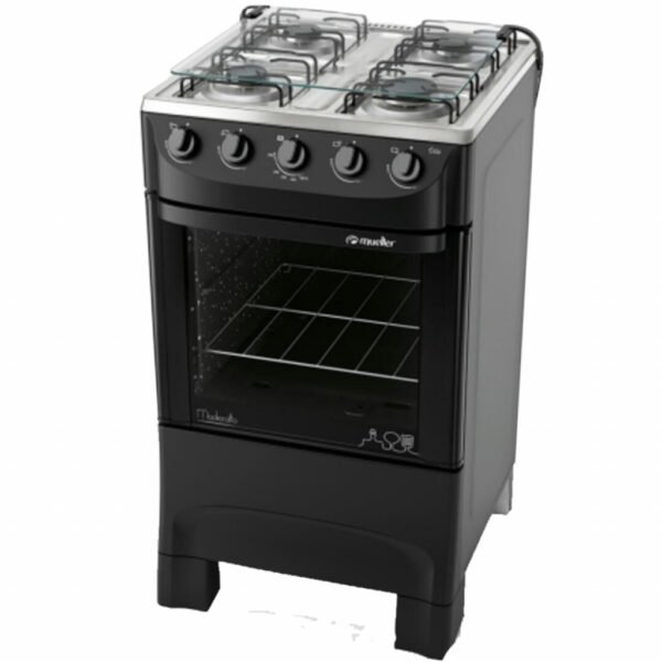 COCINA MUELLER MODERATTO 4H NEGRO