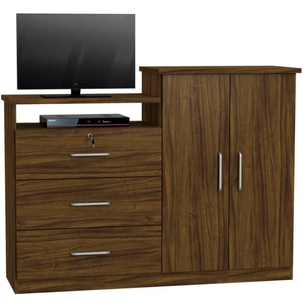 COMODA SAPATEIRA EVOLUTION NOGAL ZANZINI 05870203