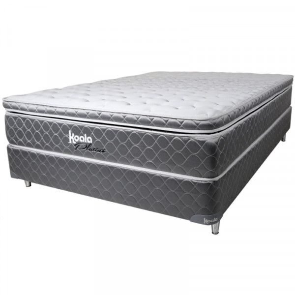 SOMIER KOALA SUPER PLATINO 160X200 (BASE-CABECERA-COLCHON)