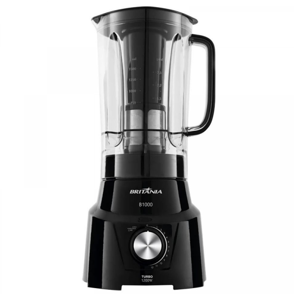 LICUADORA B1000 12V 1200W NEGRA 220V BRITANIA