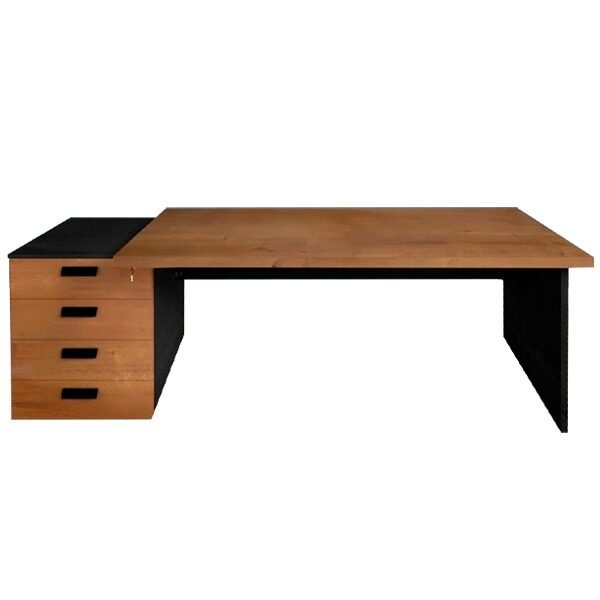 MESA ESCRITORIO  PRIME L33 1305X600  CAST. BELO
