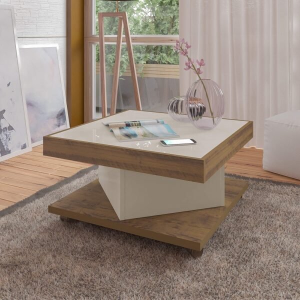 MESA CENTRO SAARA PINO/OFF WHITE (ARTELY)