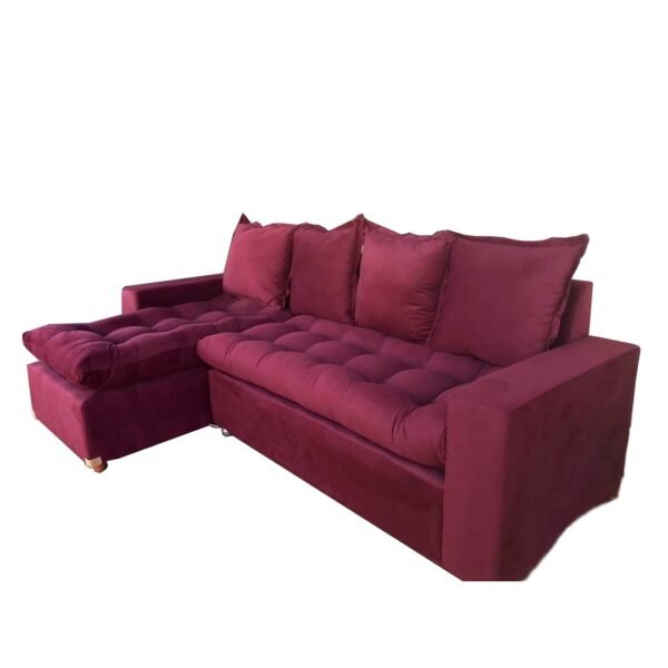 Sofa Darlin Vera Bordo con Mesa