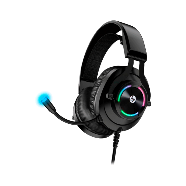 Auricular con Microfono Gamer HP H360 HEADPH 3.5MM 1 JACK/RGB/NEGRO
