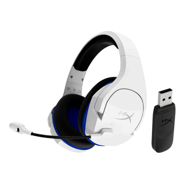 AURICULAR CON MICROFONO GAMER HYPERX HHSS1C-KB-WT/G CLOUD STINGER CORE WIRELESS HEADPH BLA
