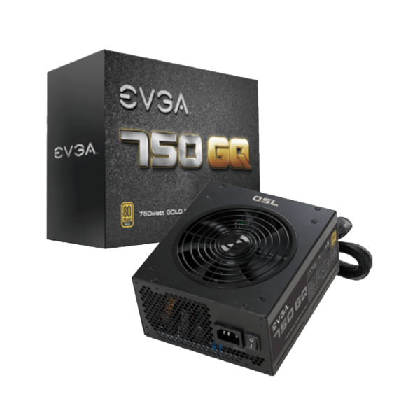 FUENTE EVGA 750W GQ 80PLUS GOLD 210-GQ-0750-V1