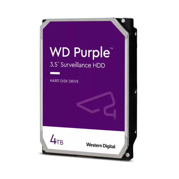 DISCO DURO SATA3 4TB WESTERN PURPLE 5400 256MB WD42PURZ SURVEILLANCE
