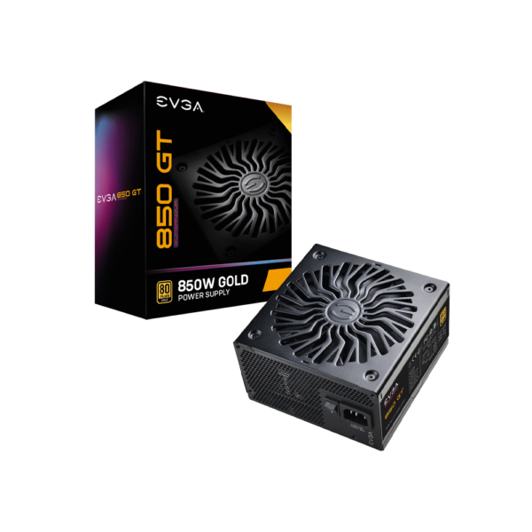 FUENTE EVGA 850W SUPERNOVA GT 80PLUS GOLD FULL MODULAR 220-GT-0850-Y1