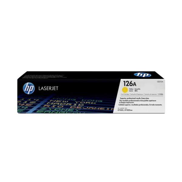 TONER HP 126A AMARILLO CE312A CP1025/CP1025NW