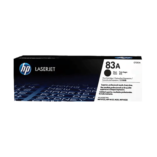 TONER HP 83A NEGRO CF283A MFP M125/ MFP M127/ M102/ MFP M225