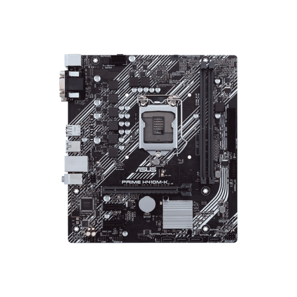 PLACA MADRE ASUS 1200 PRIME H410M-K V/S/R/DVI/DD4/USB3.2/MATX