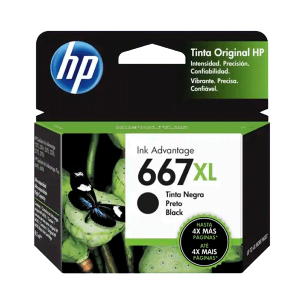 TINTA HP 667XL NEGRO 3YM81AL 8.5ML