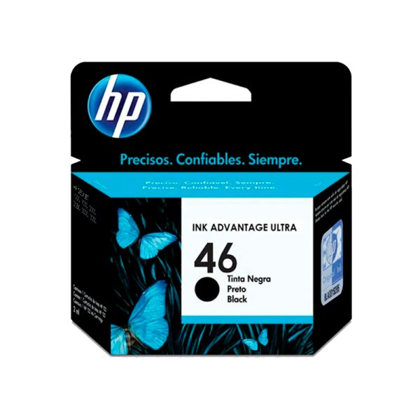 TINTA HP 46 NEGRO CZ637AL