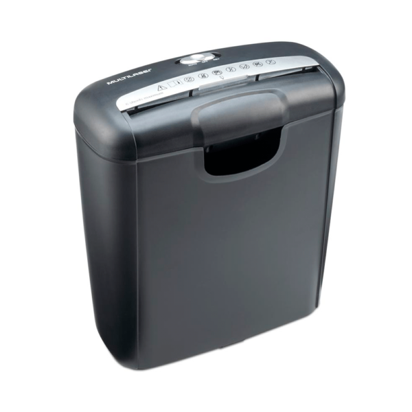 Trituradora De Papel Multilaser Of010 220V 6Fl, 10L, Negro