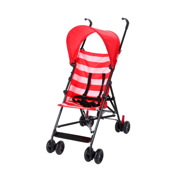 CARRITO PARAGUAS MULTILASER BB558 NAVY BABY MKB ROJO