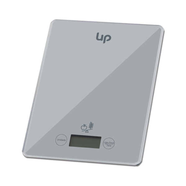 BALANZA DE COCINA DIGITAL MULTILASER CE111 PLANA 5KG UPHOME GRIS